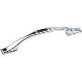Elements 937-96PC 96 mm Center-to-Center Polished Chrome Square Hammond Cabinet Pull