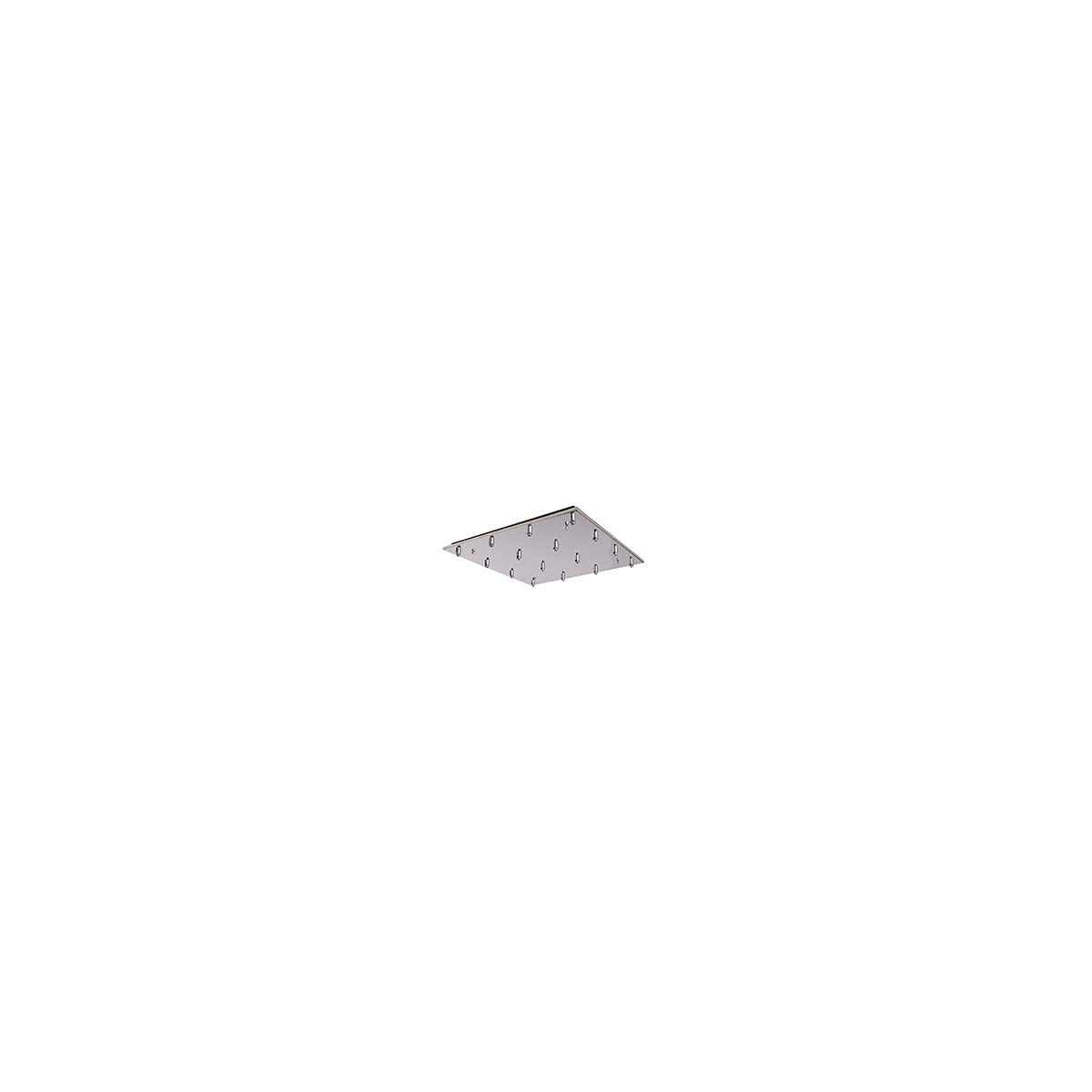 Kuzco CNP16AC-CH 16 Head Canopy SSL/SVT Wire CHROME