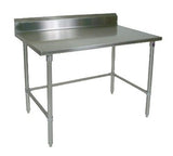 John Boos ST4R5-30108GBK Work Table - 108" 108"W x 30"D stainless steel