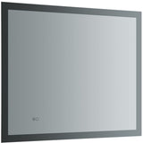 Fresca FMR013630 Fresca Angelo 36" Wide x 30" Tall Bathroom Mirror w/ Halo Style LED Lighting and Defogger