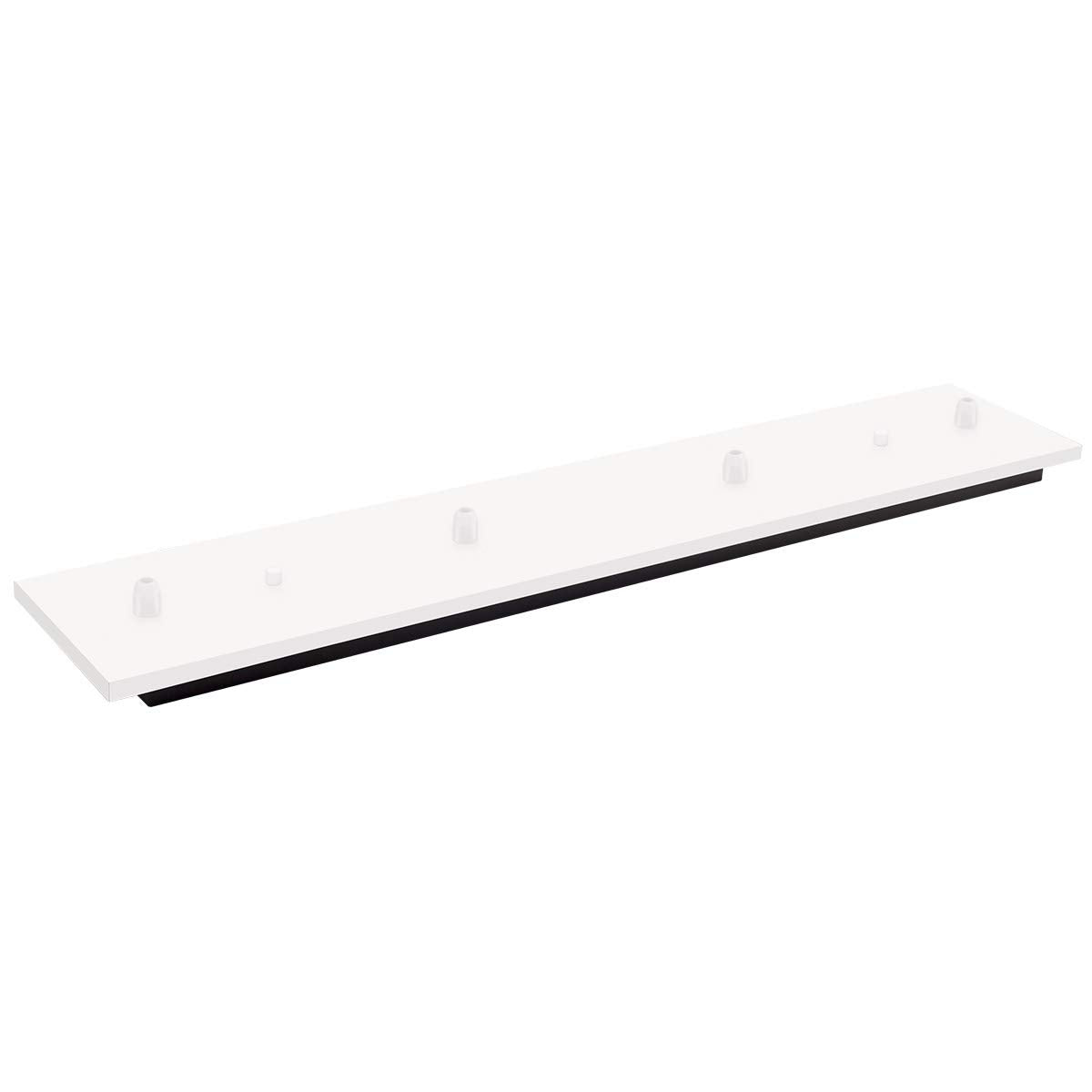 Kuzco CNP04AC-WH 4 Head Canopy SSL/SVT Wire WH-CHROME