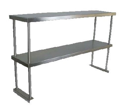John Boos OS-ED-1896 Overshelf - 96" 96"W x 18"D stainless steel