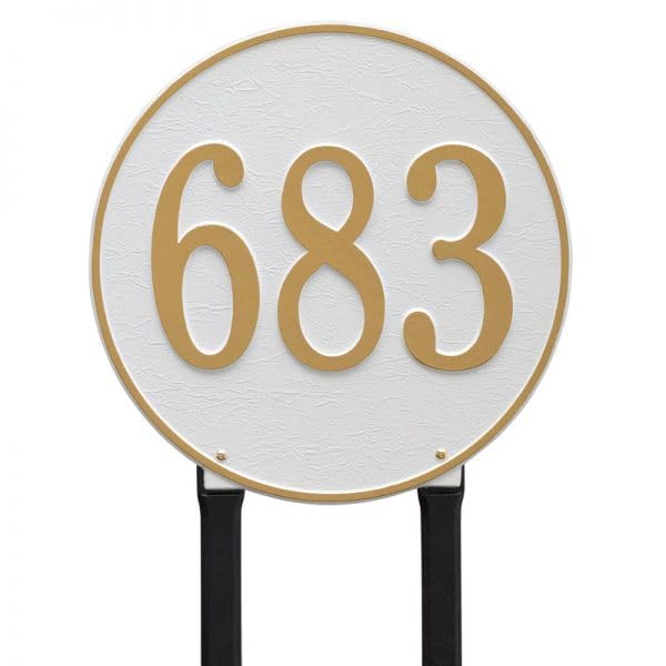 Whitehall 2099WG - Round - 15" Diameter Lawn - One Line