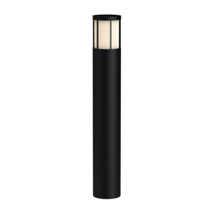 Kuzco EB49041-BK ALDEN 41" EXTERIOR BOLLARD TEXTURED BLACK 120-277V TRIAC/ELV LED 3000K 80CRI 24W