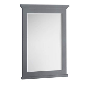 Fresca FMR2427GRV Fresca Windsor 27" Gray Textured Bathroom Mirror