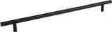 Elements 397SSMB 319 mm Center-to-Center Hollow Matte Black Stainless Steel Naples Cabinet Bar Pull