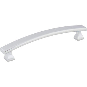 Elements 449-128SBZ 128 mm Center-to-Center Satin Bronze Square Hadly Cabinet Pull