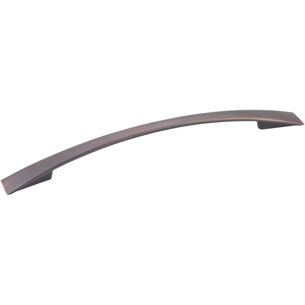 Jeffrey Alexander 847-160DBAC 160 mm Center-to-Center Brushed Oil Rubbed Bronze Flared Regan Cabinet Pull