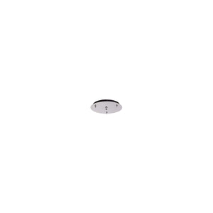 Kuzco CNP03AC-CH 3 Head Canopy SSL/SVT Wire CHROME