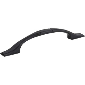 Elements 937-96MB 96 mm Center-to-Center Matte Black Square Hammond Cabinet Pull