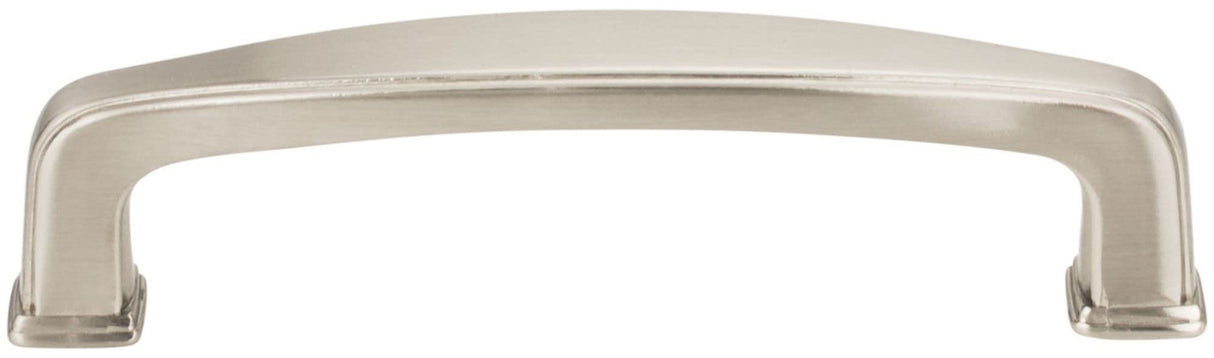 Jeffrey Alexander 1092SN 96 mm Center-to-Center Satin Nickel Square Milan 1 Cabinet Pull