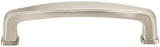 Jeffrey Alexander 1092SN 96 mm Center-to-Center Satin Nickel Square Milan 1 Cabinet Pull