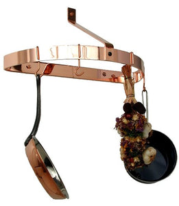 Enclume PR9 CP Half Circle Wall Rack w/ 6 Hooks CP