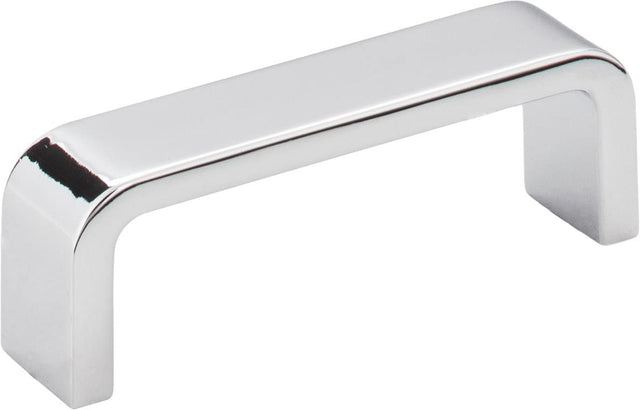 Elements 193-3PC 3" Center-to-Center Polished Chrome Square Asher Cabinet Pull