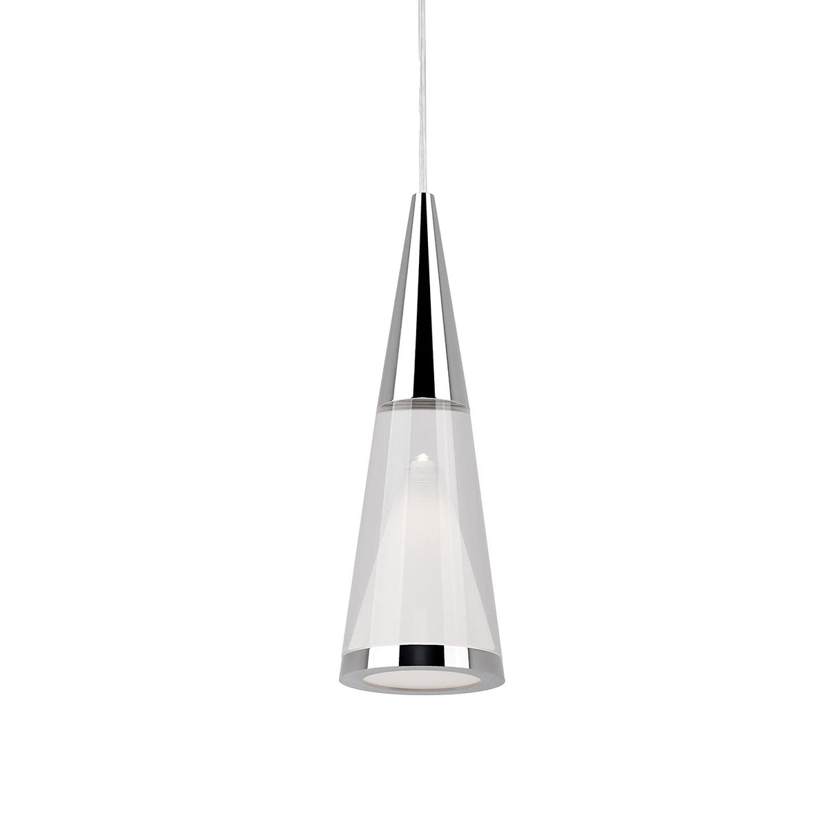 Kuzco 402401CH-LED MALABAR 3" 40 Chrome 120V ELV LED 3000K 90CRI 6W
