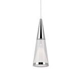 Kuzco 402401CH-LED MALABAR 3" 40 Chrome 120V ELV LED 3000K 90CRI 6W