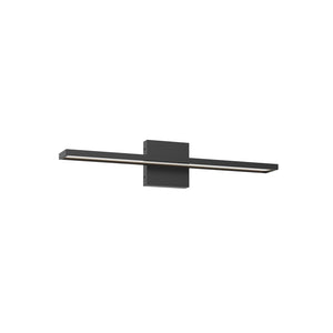 Kuzco VL63624-BK BRIO 24" VANITY BLACK 18W 120VAC WITH LED DRIVER 3000K 90CRI