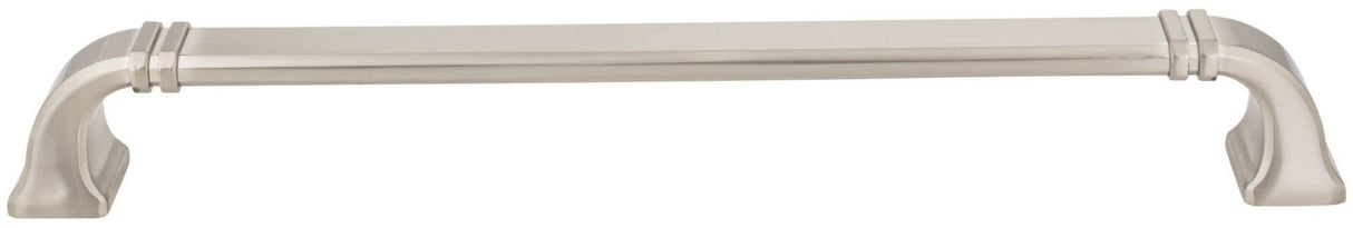 Jeffrey Alexander 165-12SN 12" Center-to-Center Satin Nickel Ella Appliance Handle