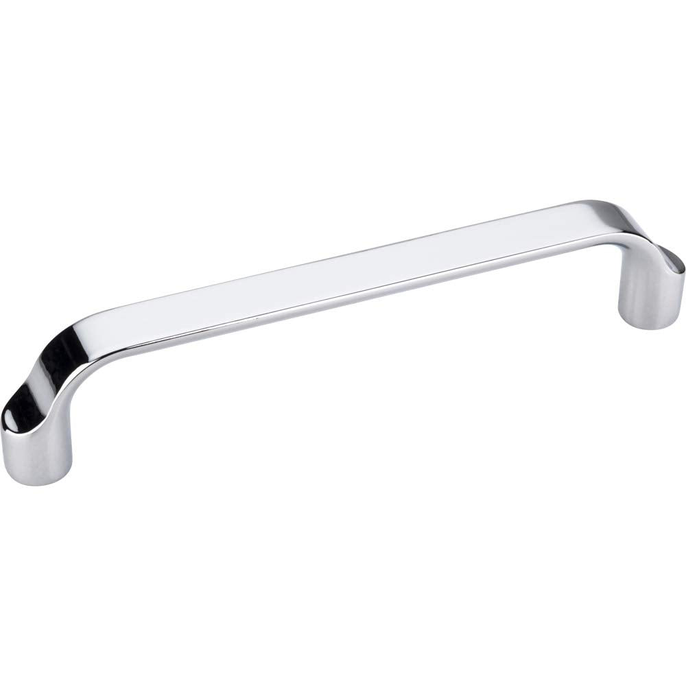 Elements 239-128PC 128 mm Center-to-Center Polished Chrome Brenton Cabinet Pull