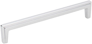 Jeffrey Alexander 259-160PC 160 mm Center-to-Center Polished Chrome Lexa Cabinet Pull