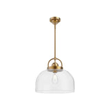 Alora PD461101AG LANCASTER 15" PENDANT AGED GOLD E26 60W