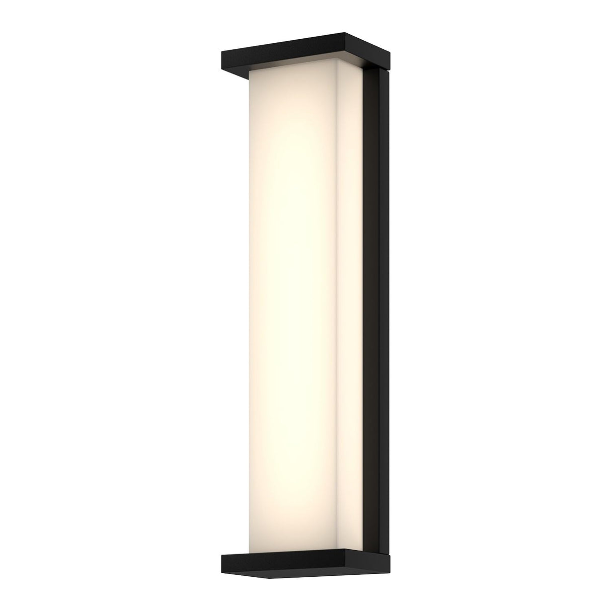 Kuzco EW70720-BK BRAVO 20" EXTERIOR WALL TEXTURED BLACK 120V ELV LED 3000K 90CRI 30W