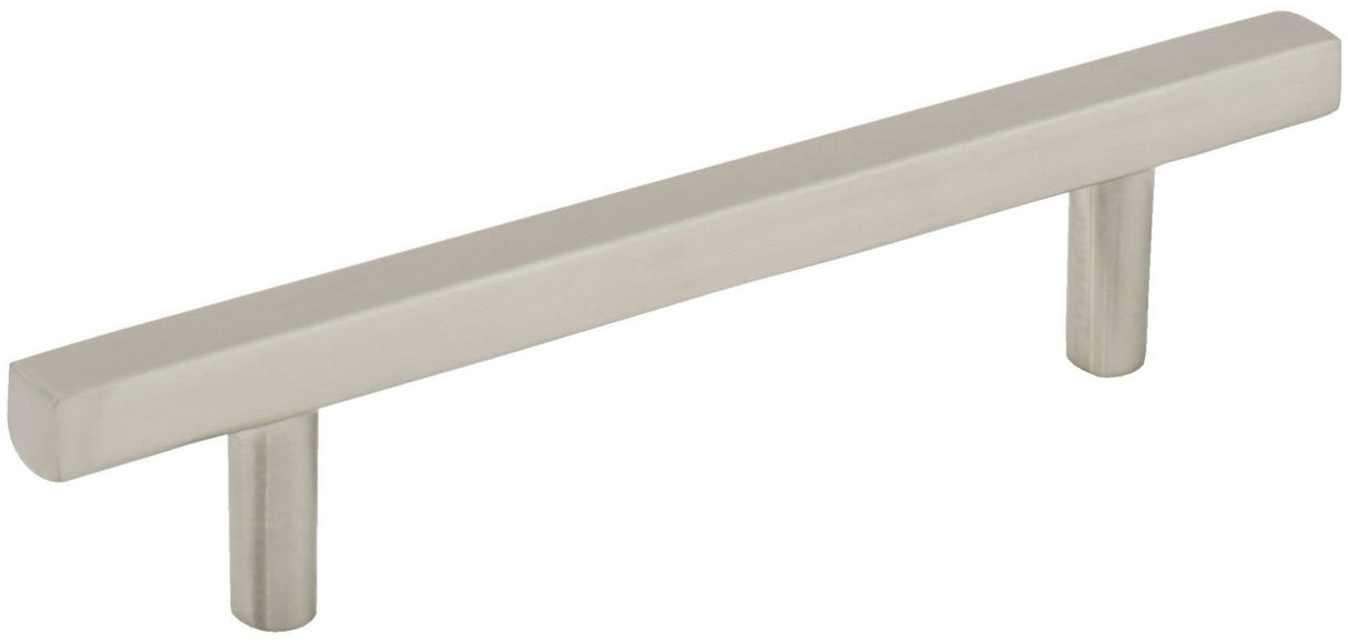 Jeffrey Alexander 845-96BNBDL 96 mm Center-to-Center Brushed Pewter Square Dominique Cabinet Bar Pull