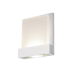Kuzco WS33407-WH GUIDE 7" WS White 120V ELV LED 3000K 90CRI 7W
