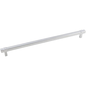 Jeffrey Alexander 293-305PC 305 mm Center-to-Center Polished Chrome Square Zane Cabinet Pull