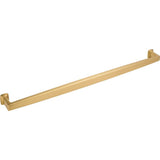 Jeffrey Alexander 171-18BG 18" Center-to-Center Brushed Gold Richard Appliance Handle
