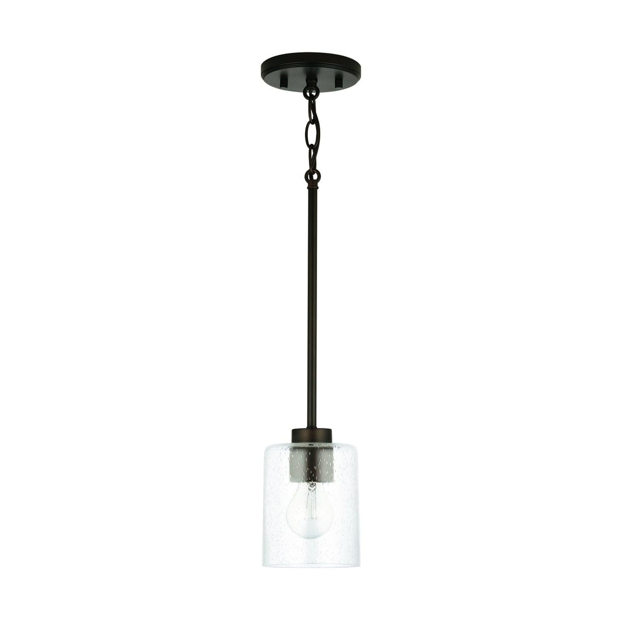 Capital Lighting 328511BZ-449 Greyson 1 Light Pendant Bronze