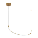 Kuzco LP89036-BG TALIS 36" LP BRUSHED GOLD  22W LED 90 3000K DC LED