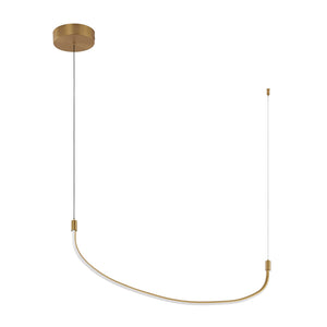 Kuzco LP89036-BG TALIS 36" LP BRUSHED GOLD  22W LED 90 3000K DC LED