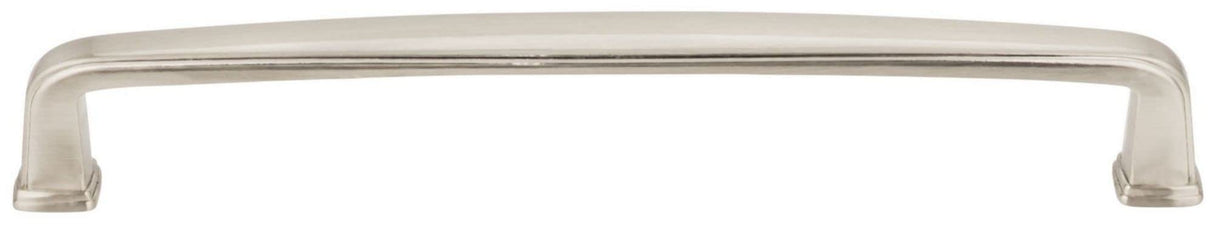 Jeffrey Alexander 1092-160AB 160 mm Center-to-Center Brushed Antique Brass Square Milan 1 Cabinet Pull