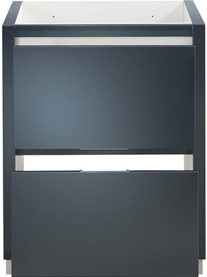Fresca FCB8424GG Fresca Valencia 24" Dark Slate Gray Free Standing Modern Bathroom Cabinet