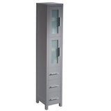 Fresca FST6260GR Fresca Torino Gray Tall Bathroom Linen Side Cabinet