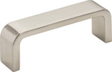 Elements 193-3PC 3" Center-to-Center Polished Chrome Square Asher Cabinet Pull