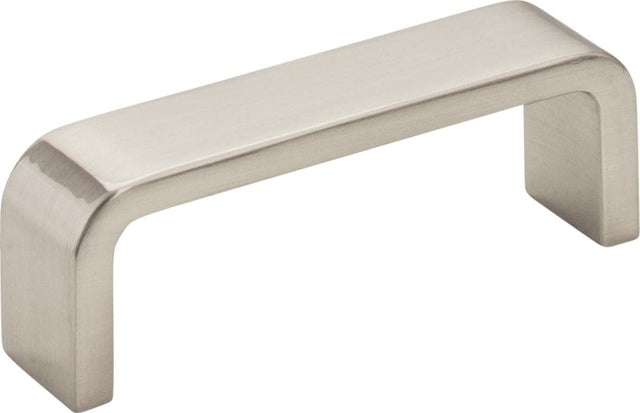 Elements 193-3PC 3" Center-to-Center Polished Chrome Square Asher Cabinet Pull