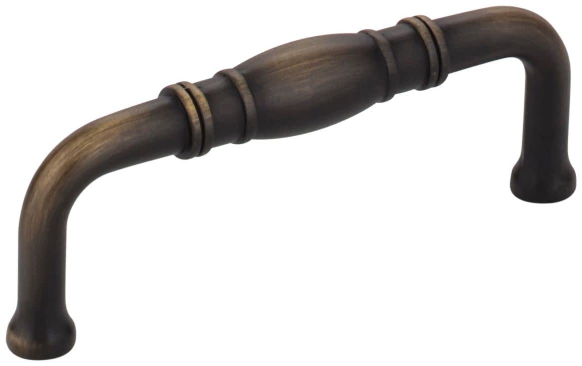 Jeffrey Alexander Z290-3-ABSB 3" Center-to-Center Antique Brushed Satin Brass Durham Cabinet Pull