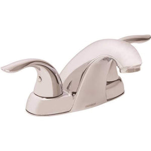 Gerber G0043011 Chrome Viper Two Handle Centerset Lavatory Faucet W/ Metal Touch DO...