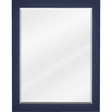 Jeffrey Alexander MIR2CAD-22-BL 22" W x 1" D x 28" H Hale Blue Cade mirror