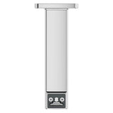 Squared Non-Diverting Tub Spout in Polished Chrome