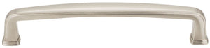 Jeffrey Alexander 1092-128SN 128 mm Center-to-Center Satin Nickel Square Milan 1 Cabinet Pull