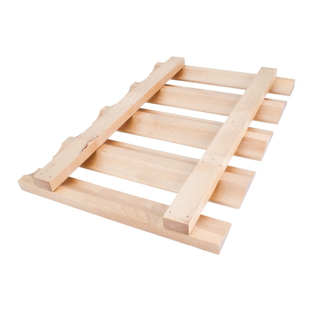 Hardware Resources SR30 30" Wooden Stemware Rack