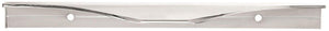 Amerock Cabinet Edge Pull Satin Nickel 4-9/16 inch (116 mm) Center to Center Aloft 1 Pack Drawer Pull Drawer Handle Cabinet Hardware