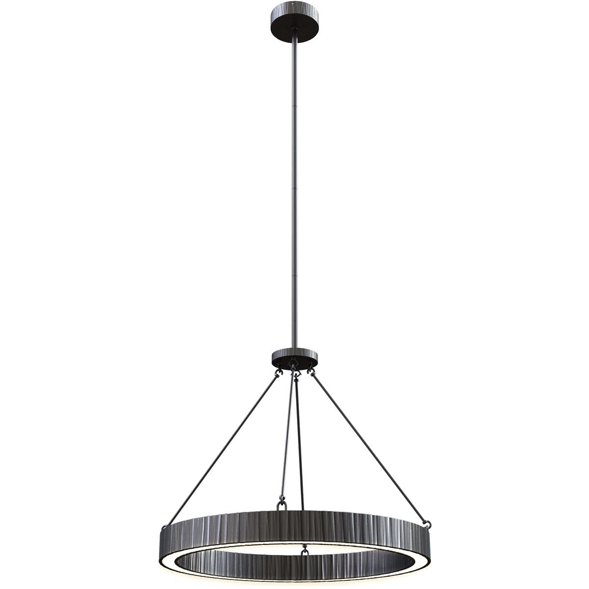 Alora PD361230UB KENSINGTON LED PENDANT BLACKENED STEEL