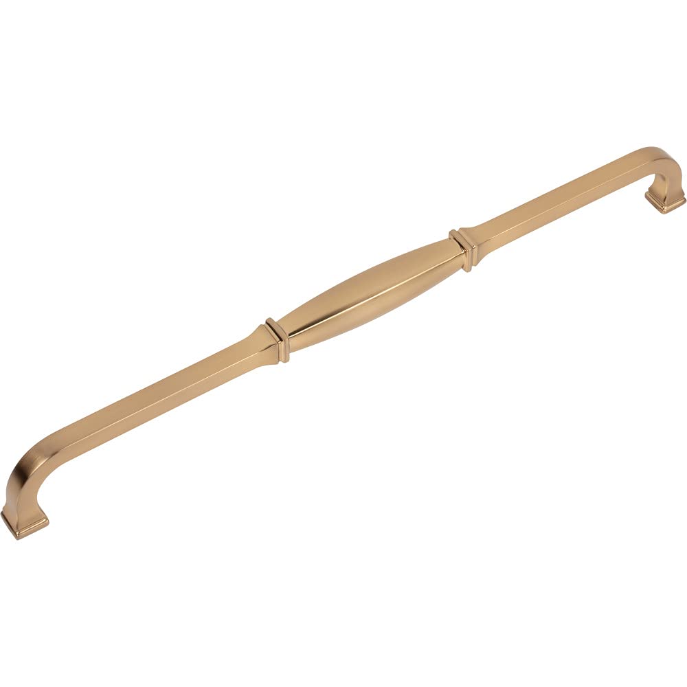 Jeffrey Alexander 278-305SBZ 305 mm Center-to-Center Satin Bronze Audrey Cabinet Pull