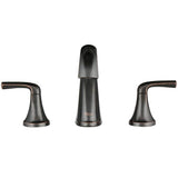 Pfister Ladera 8 in. Widespread 2-Handle Bathroom Faucet in Tuscan Bronze LF-049-LRYY