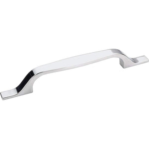 Elements 382-128PC 128 mm Center-to-Center Polished Chrome Square Cosgrove Cabinet Pull