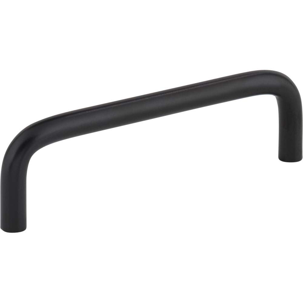 Elements S271-4MB 4" Center-to-Center Matte Black Torino Cabinet Wire Pull